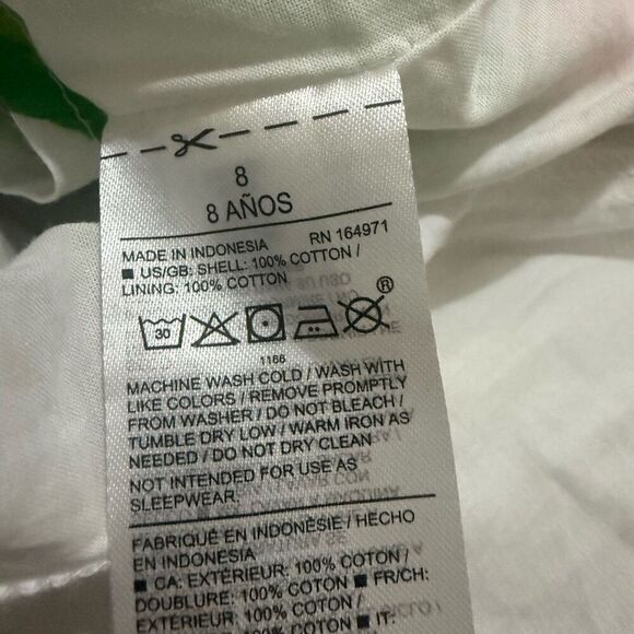 Janie & Jack floral girls dress size 8 - Picture 3 of 4